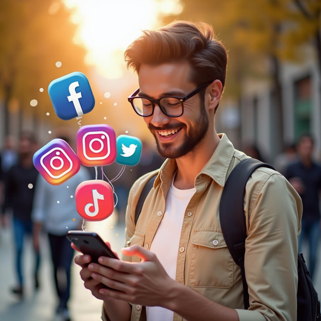 Mobile social media management